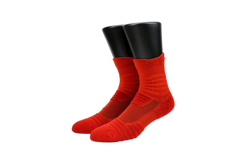 Polyester antibacterial basketball socks